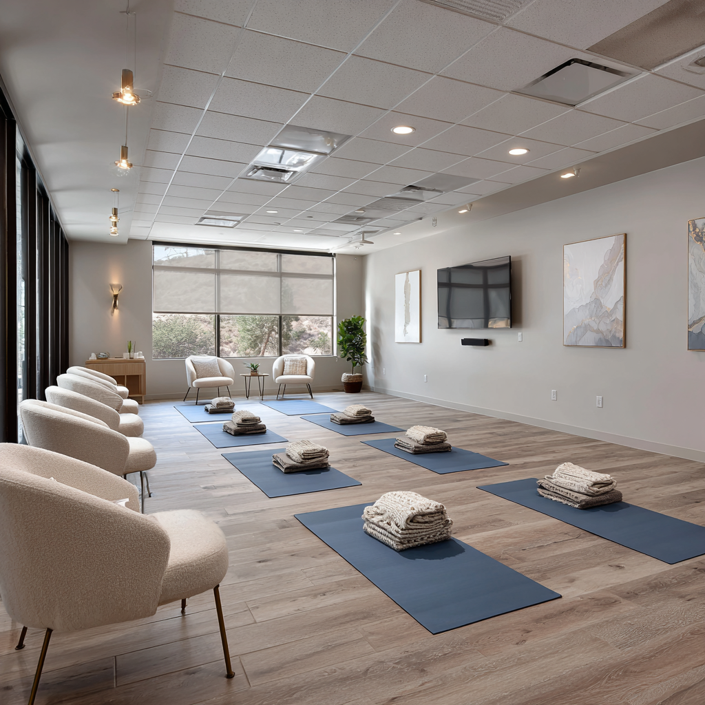 Outdoor areas at Renewal Treatment Center Hesperia